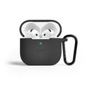 Etteri-silikonikotelo AirPods 4:lle musta