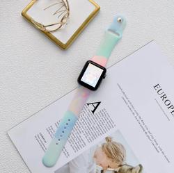 SILICONE STRAP APPLE WATCH 42/44/45/49MM (97+110) COLORFUL