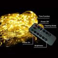 LED CURTAIN (100 LED LAMPS) 3Mx1M WITHOUT PENDANT WARM WHITE