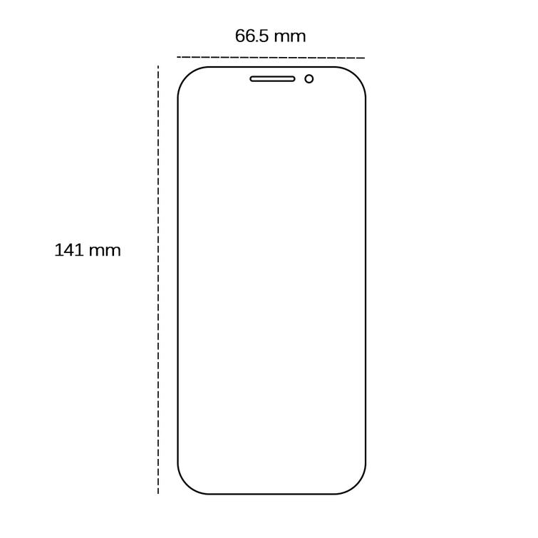Karkaistu lasi 2,5D Huawei Y5 2018:lle