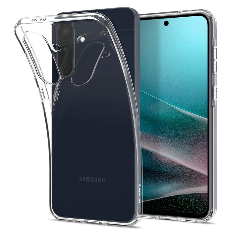 Spigen Liquid Crystal -suojakuori Samsung Galaxy A36 5G:lle, kristallinkirkas