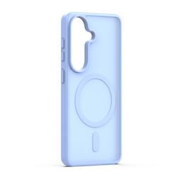 Mag Matt case for Samsung Galaxy S26 light blue big hole