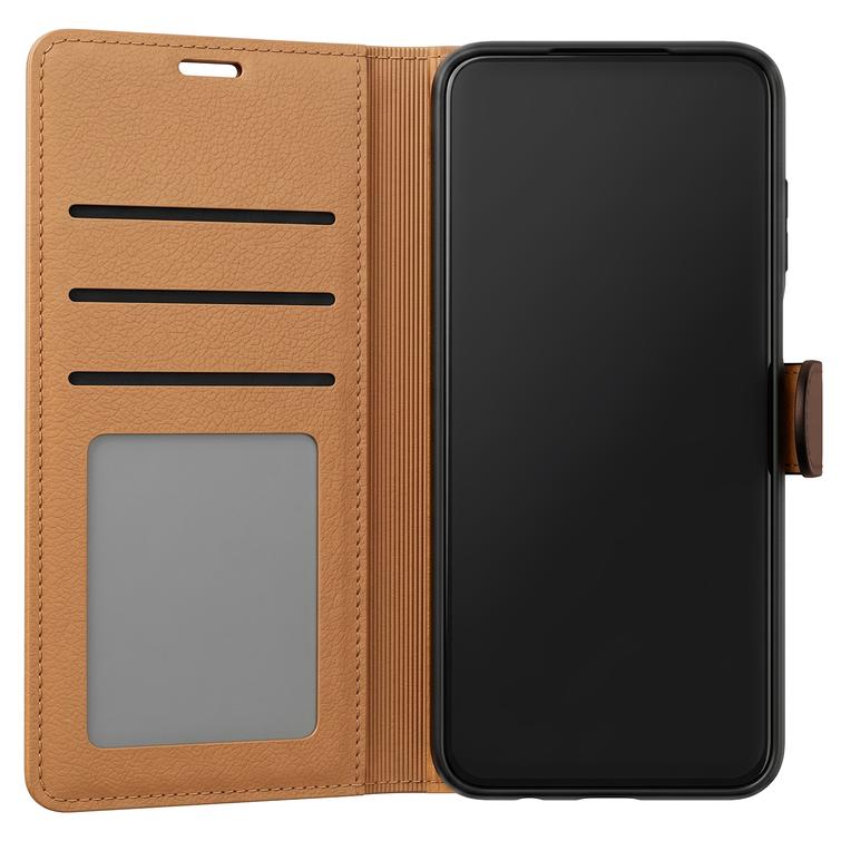 Smart Luxe nahkakotelo Honor 600 Lite ruskea