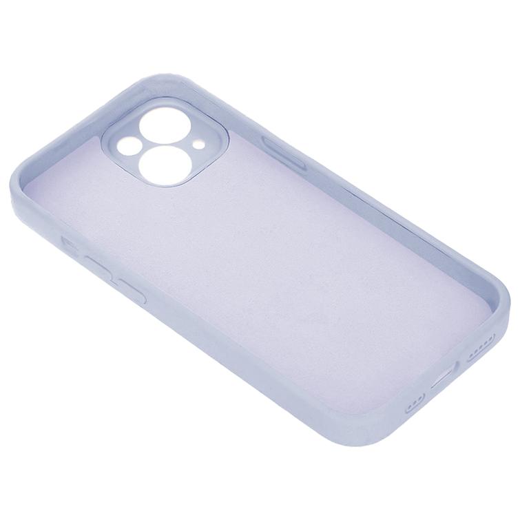 Silicon case for iPhone 17 6,3" baby blue