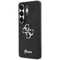 Guess case Fixed Glitter Big 4G Metal Logo for Samsung Galaxy S26 Ultra black