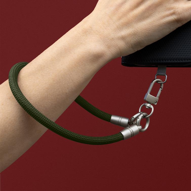 Yleismallinen puhelinranneke Ultravihreä