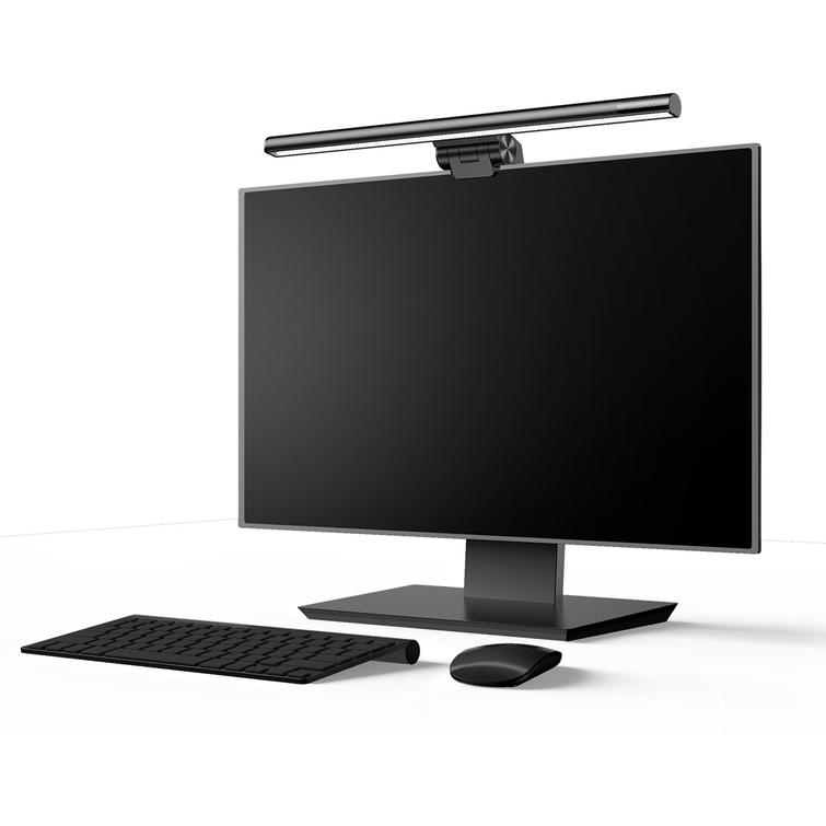 Baseus i-wok -sarjan USB-ep&auml;symmetrinen valonl&auml;hde, riippuvalaisin n&auml;yt&ouml;lle (nuoriso), musta