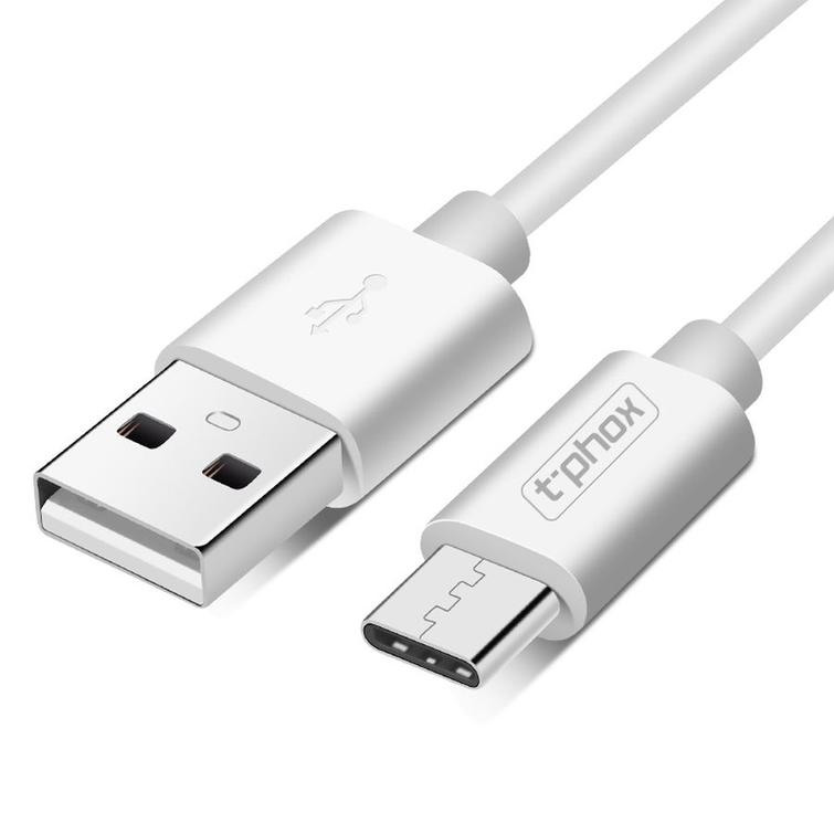 T-PHOX CABLE EXCEED USB-C WHITE 0,5M