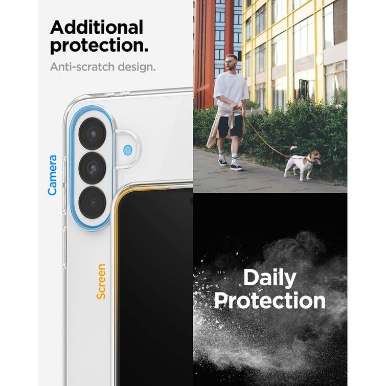Spigen Liquid Crystal case for Samsung Galaxy A37 5G crystal clear