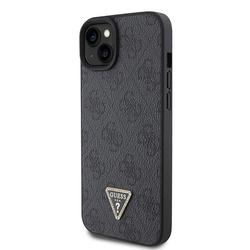 Guess case for iPhone 15 Plus 6,7" GUHCP15MP4TDSCPK black hardcase Crossbody 4G Metal Logo