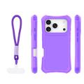 Safepop case with strap for iPhone 17 Pro 6,3" purple