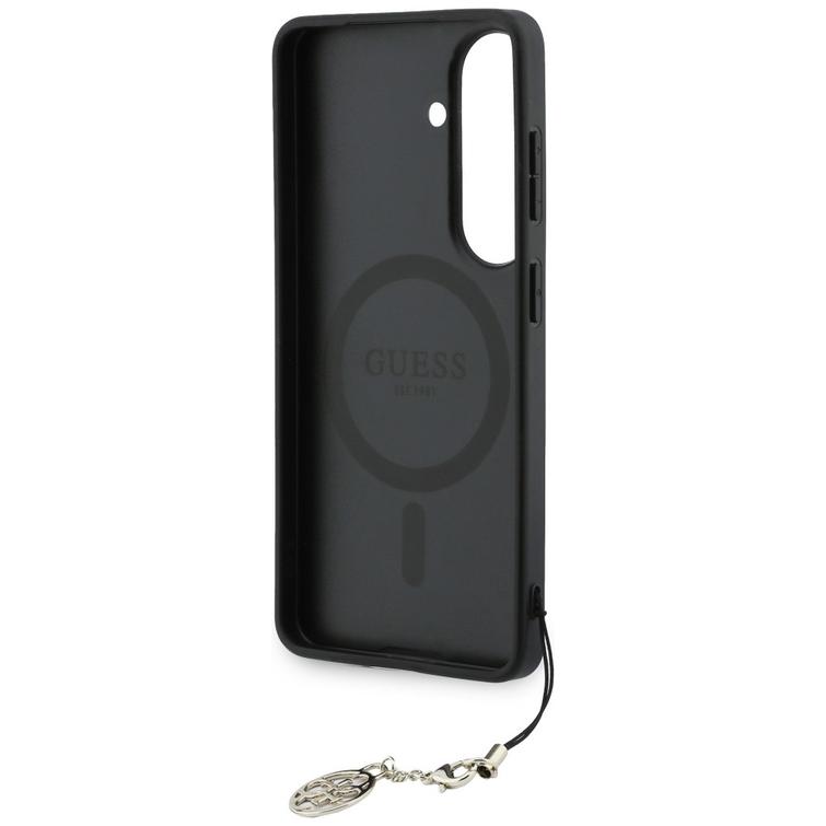 Guess case 4G Classic Logo Charm MagSafe for Samsung Galaxy S26 brown
