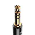 Baseus Yiven M01 USB-C - 3,5 mm jack 1,2 m musta &auml;&auml;nikaapeli
