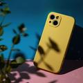 Mag Invisible -suojakuori iPhone 12 6,1" -puhelimelle, pastellinkeltainen