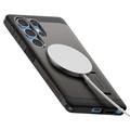 Spigen Tough Armor MagSafe -suojakuori Samsung Galaxy S25 Ultralle, asemetallin v&auml;rinen