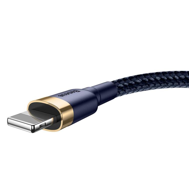 Baseus Cafule USB-kaapeli - Lightning 2,0 m 1,5A kullansininen