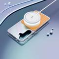 Etteri Hidden Pearl case for Samsung Galaxy S25 orange