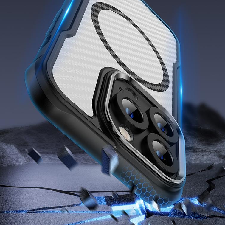 Defender Carbon Mag case for iPhone 16 Pro 6,3" black