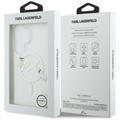 Karl Lagerfeld case IML KC Script MagSafe for Samsung Galaxy S26 Ultra transparent