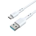 BWOO-kaapeli USB - USB-C 1m 3A Valkoinen BO-X172C