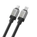 Baseus CoolPlay USB-C - Lightning-kaapeli 1m 20W musta