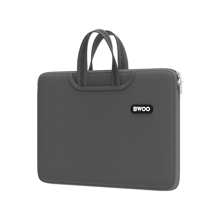 BWOO neoprene laptop bag 15" grey