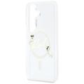 Karl Lagerfeld case IML KC Script MagSafe for Samsung Galaxy S26 transparent