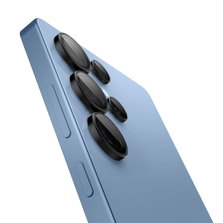 Spigen Optik Pro Glas.Tr "Ez Fit" Kamerasuoja 2-Pakkaus Samsung Galaxy S25 Ultra Musta