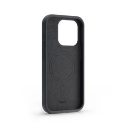Etteri Silicone Mag kotelo iPhone 15 Prolle 6,1" musta