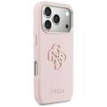 Guess HC PU FW RESIN LOGO PINK -suojakuori iPhone 17 Pro Max 6,9":lle