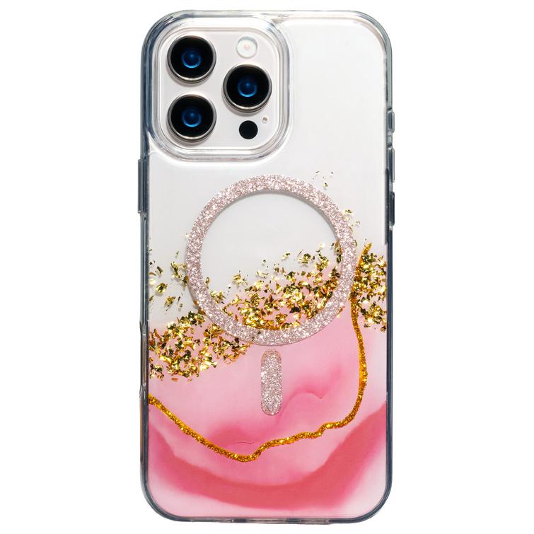 Epoxy Mag case for iPhone 12 / 12 Pro 6,1" pink