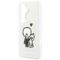 Karl Lagerfeld case IML Karl&Choupette MagSafe for Samsung Galaxy S26 transparent