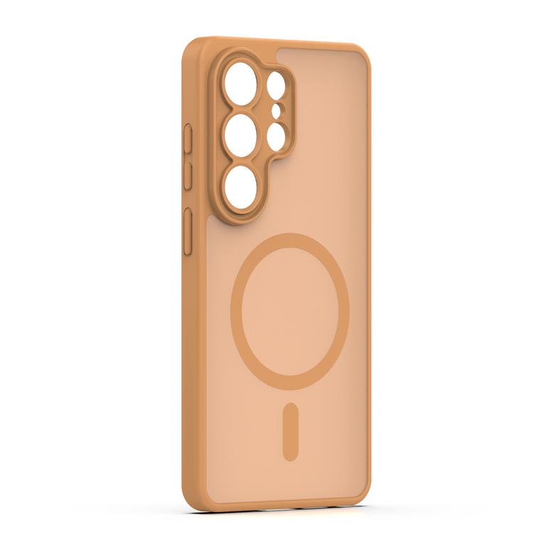 Mag Matt case for Samsung Galaxy S26 Ultra brown camera protection