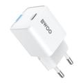 BWOO GaN PD -seinälaturi 30W 1x USB-C-portti 1A valkoinen