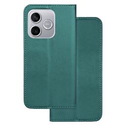 Smart Magnetic case for Honor 600 Lite dark green