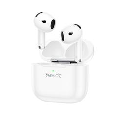 YESIDO HEADPHONES TWS32 (ANC) BT 5.4 300mAh WHITE