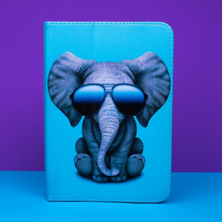Yleisk&auml;ytt&ouml;inen Elephant-kotelo tableteille 9-11'' (P 27 x L 20 cm)