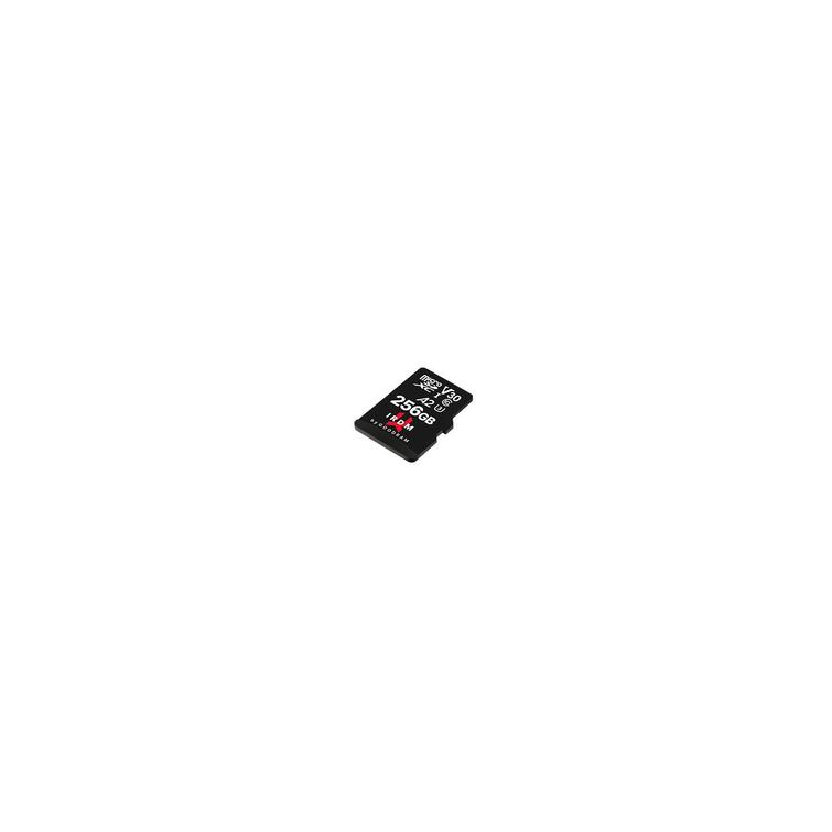 GoodRam IRDM 256GB microSD UHS-I U3 V30 -muistikortti adapterilla