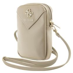 Guess laukku Zip Triangle 4G beige