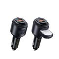 REMAX CAR CHARGER YATOY SERIES WITH SCENT 60W PD QC RCC353 1xUSB + 1XuSB-C BLACK
