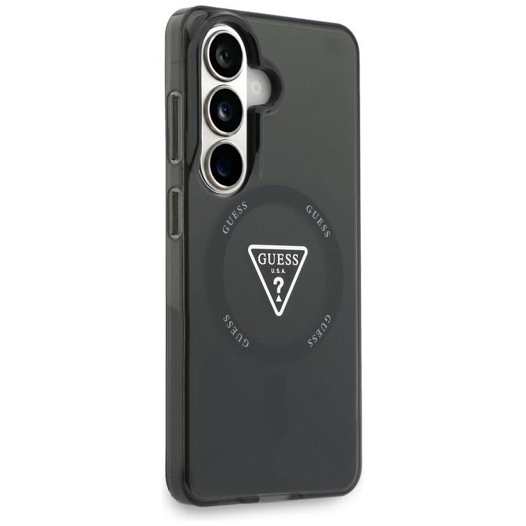 Guess case IML Gradient Triangle MagSafe for Samsung Galaxy S26 black