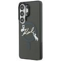 Karl Lagerfeld case IML KC Script MagSafe for Samsung Galaxy S26 Ultra black