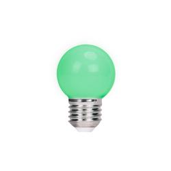 Forever Light LED Bulb E27 G45 2W 230V green 5pcs