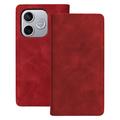 Smart Suede case for Honor 600 lite red