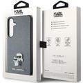 Karl Lagerfeld case for Samsung Galaxy S24 Plus KLHCS24MPSAKCMPG gray HC SAFFIANO KC PIN