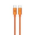 Forever Saffron cable USB-C - USB-C 1,0 m 60W orange