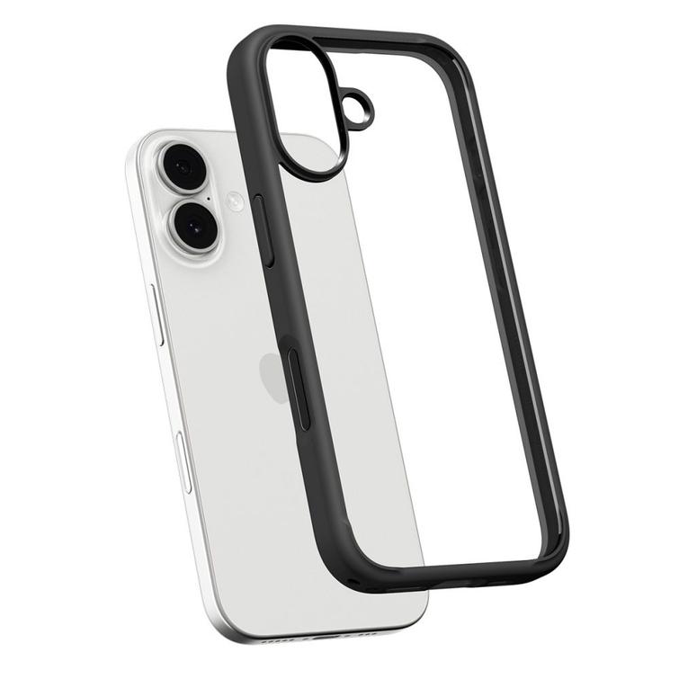 Spigen Ultra Hybrid iPhone 17 -suojakuori, mattamusta