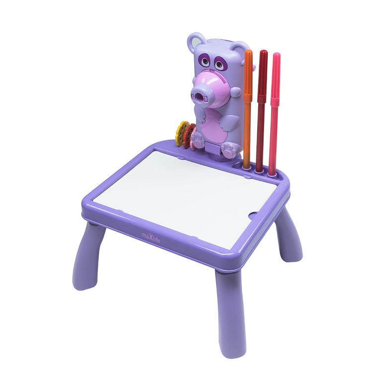 Maxlife-projektori piirustusp&ouml;yd&auml;ll&auml; MXDP-100 violetti