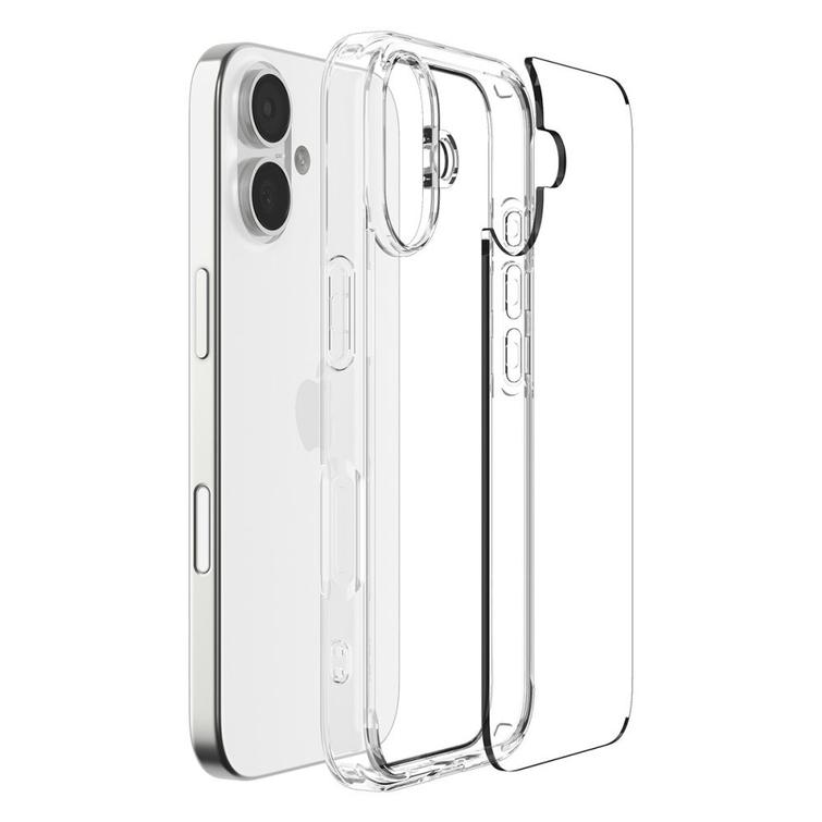 Spigen Ultra Hybrid iPhone 17 -suojakuori, kristallinkirkas