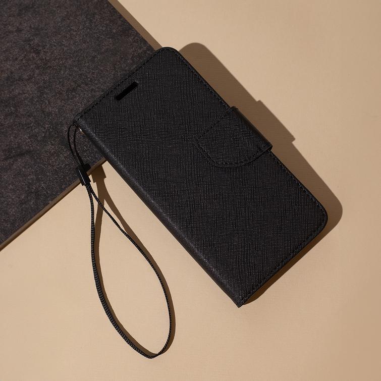 Älykäs Fancy-suojakuori Samsung Galaxy A15 4G / A15 5G:lle, musta